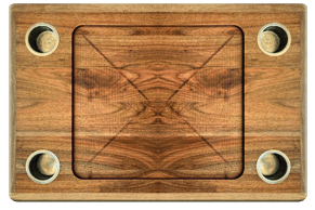 Solid Wood Tabletop | 80 x 52 cm